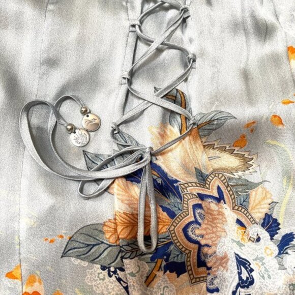 Camilla LACE UP SIDE FRASER FANTASIA Silk Pants $699 - Picture 5 of 14